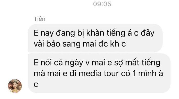 Lộ tin nhắn của Miss Grand Thùy Tiên về 'nỗi khổ Hoa hậu', ai đọc xong cũng thương Ảnh 2