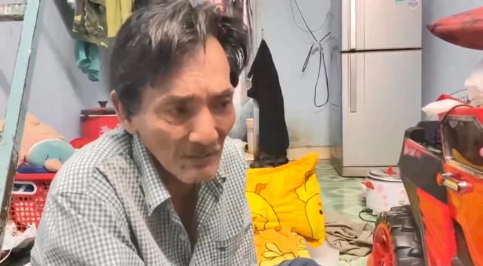 Căn trọ ọp ẹp trước đó của nghệ sĩ Thương Tín.