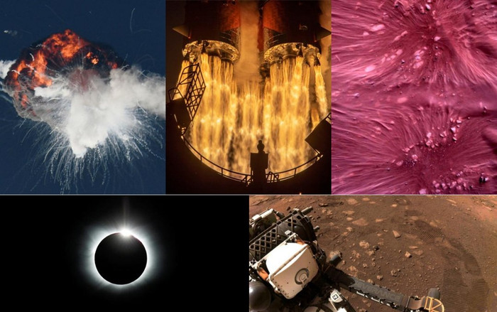 'Choáng ngợp' những hình ảnh về không gian ấn tượng nhất năm 2021 Ảnh 2