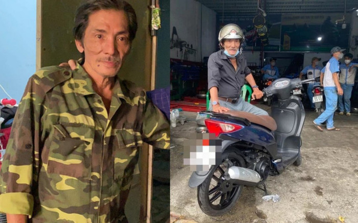 Mạnh thường quân đăng ảnh NS Thương Tín được dẫn đi mua xe máy, tiết lộ sức khỏe hiện tại của ông Ảnh 2
