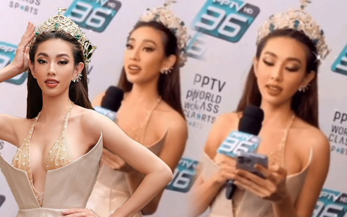 Hoa hậu Thùy Tiên hát 'Hạ còn vương nắng' trên sóng truyền hình, định debut tại Thái Lan luôn hay gì? Ảnh 2