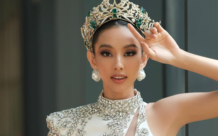 Tái hiện màn hô tên kéo dài, Miss Grand Thuỳ Tiên gây ấn tượng với chất giọng như 'luyện thanh The Voice' Ảnh 2