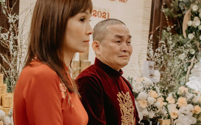 Xuân Hinh 'cay khóe mắt' chia sẻ tin vui đến khán giả: 'Đến như trời đất cũng dòng phu thê' Ảnh 2