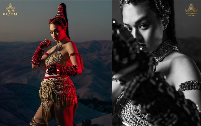 Trước Bán kết, Miss Universe Thái Lan tung clip National Costume siêu đỉnh, quyết giật trọn giải thưởng Ảnh 2