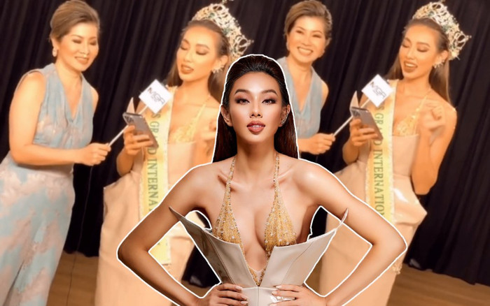 Phó chủ tịch MGI 'khoái khoái' khi nghe Miss Grand Thùy Tiên hát tiếng Thái trên sóng truyền hình Ảnh 2