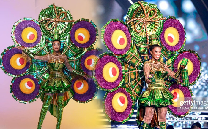 'Ai Tét Hôngg' của Kim Duyên đảm nhận vị trí Vedette kết màn National Costume cực kì hoành tráng Ảnh 2