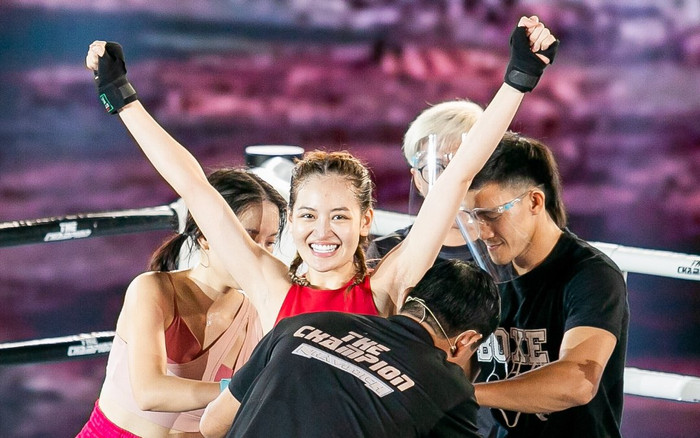 Thùy Anh nhắn nhủ HLV Duy Nhất sau khi giành đai vô địch The Champion: 'Em đã làm cho thầy thấy tự hào' Ảnh 2