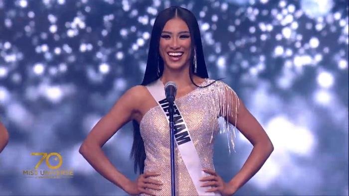 Kim Duyên khoe đường cong bốc lửa, 'đốt cháy' sân khấu Bán kết Miss Universe 2021 Ảnh 2