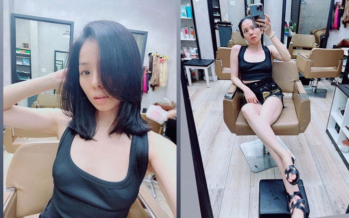 Hậu xây biệt thự bạc tỉ, Lệ Quyên mang dép lê đắt tiền đi làm tóc khiến netizen trầm trồ Ảnh 2
