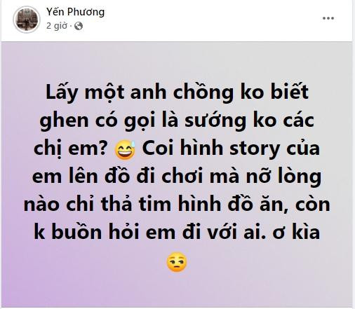 Chia sẻ của Yến Phương.