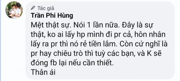 Ông xã Lâm Khánh Chi nói gì khi bị tố dùng chuyện ly hôn để chiêu trò PR? Ảnh 2