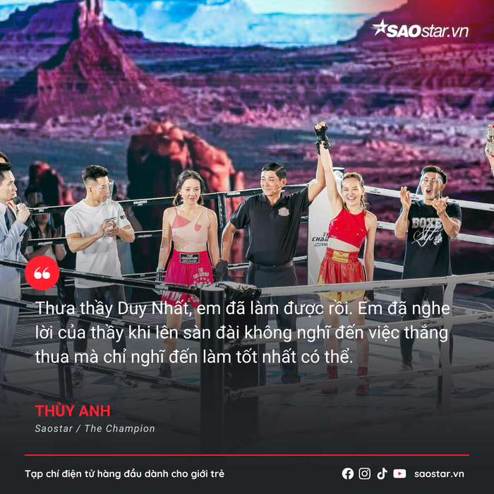 Những phát ngôn 'đắt xắt ra miếng' trong trận đấu 'nảy lửa' giữa Băng Di và Thùy Anh tại The Champion Ảnh 5