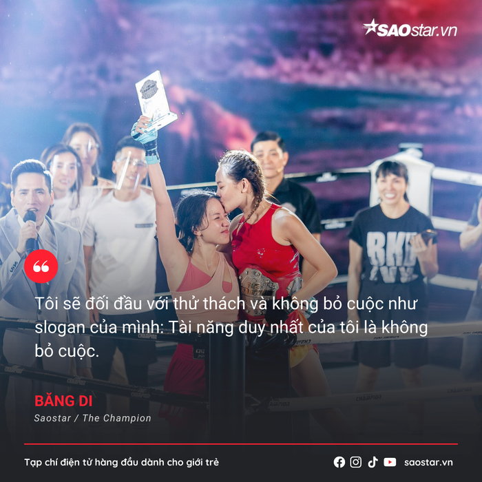 Những phát ngôn 'đắt xắt ra miếng' trong trận đấu 'nảy lửa' giữa Băng Di và Thùy Anh tại The Champion Ảnh 9