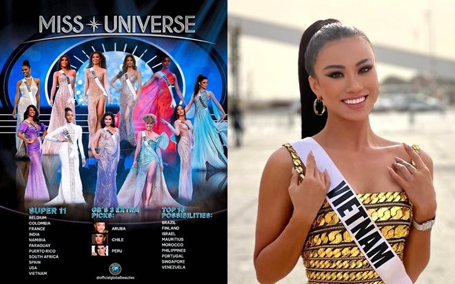 Kim Duyên được réo gọi vào bảng xếp hạng phong thần 11 chiến binh mạnh nhất Miss Universe Ảnh 2