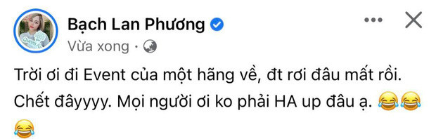 Giữa lúc dư luận đang bàn tán xôn xao vì cho rằng cặp đôi đã “đường ai nấy đi” thì trên trang mạng xã hội của mình, Bạch Lan Phương đã lên tiếng.