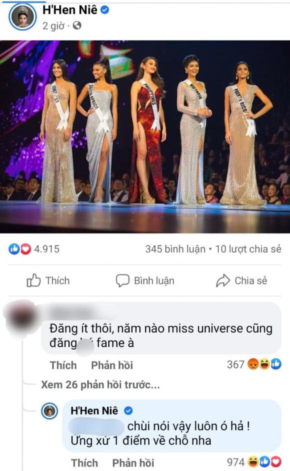 Bị anti-fan đá đểu chuyện 'câu fame', H'Hen Niê chốt hạ một câu đầy sâu cay.