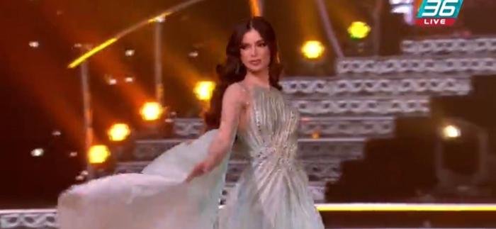 Chung kết Miss Universe: Kim Duyên bất ngờ dừng chân Top 16 gây tiếc nuối, Top 10 lộng lẫy diễn dạ hội Ảnh 5