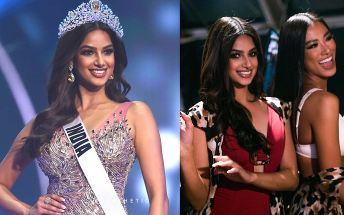 Tân Hoa hậu Hoàn vũ 2021 người Ấn Độ hóa ra là fan của Kim Duyên, khen ngợi đại diện Việt Nam hết lời Ảnh 2