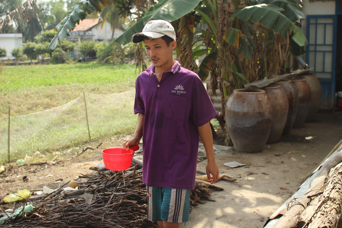 Anh Linh (con trai lớn của bà Thủy) may mắn khỏe mạnh, không có vấn đề về thần kinh