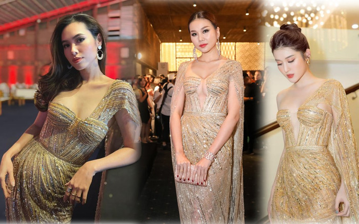 Hoàng My giống hệt Kim Duyên, đều thích sửa đồ của Nhà thiết kế tại Miss Universe Ảnh 2