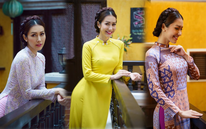 Nồng nàn hơi thở mùa xuân trong tà áo dài đón Tết Nhâm Dần Ảnh 2