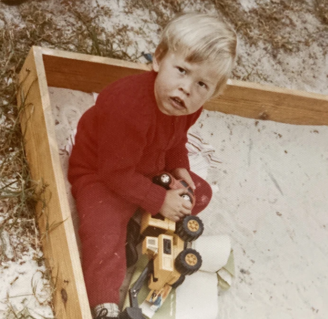 Elon Musk ngày còn nhỏ.