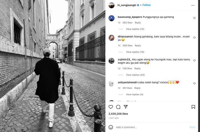 Song Joong Ki có ẩn ý gì khi đăng ảnh này lên Instagram sau tin đồn hẹn hò tình tin đồn Jeon Yeo Bin? Ảnh 7