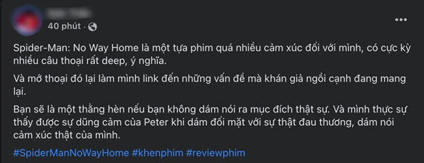Tác phẩm được nhận xét mang lại nhiều cảm xúc, thông điệp ý nghĩa.