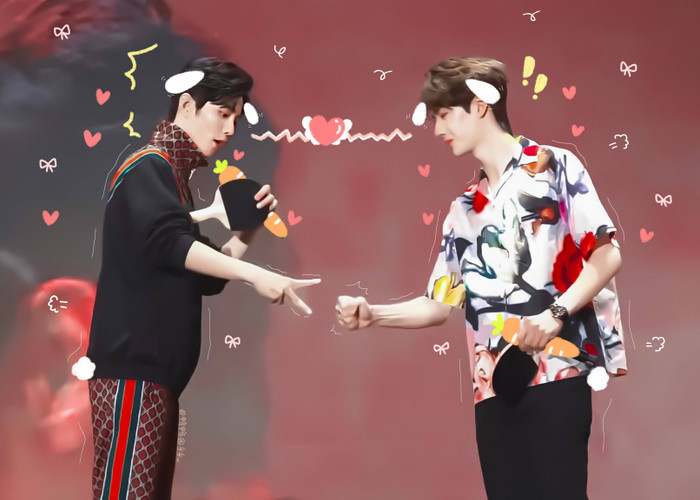 Tiêu Chiến và Vương Nhất Bác cứ ngọt ngào với nhau thế này bảo sao fan cứ u mê 'đẩy thuyền'! Ảnh 7