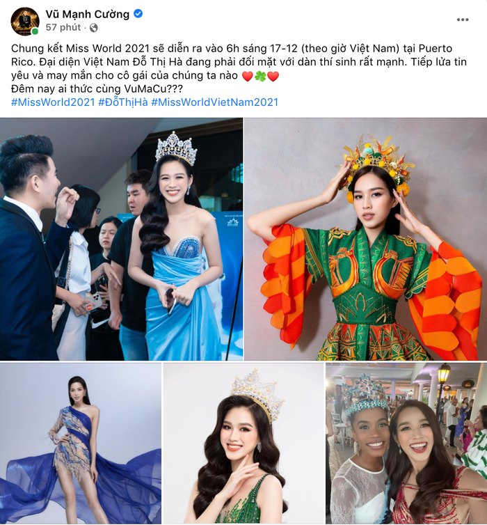 Trước giờ G Miss World, Thuỳ Tiên và dàn sao Việt đồng loạt tiếp lửa truyền may mắn cho Đỗ Thị Hà Ảnh 3