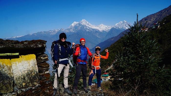 Bella Mai chia sẻ trải nghiệm nhớ đời khi trekking ở ngọn núi cao hơn 6600m tại Nepal Ảnh 7