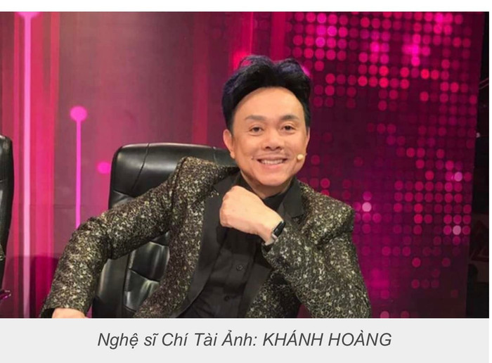 Bức ảnh của cố nghệ sĩ Chí Tài được đạo diễn Lê Hoàng đăng trên trang cá nhân.