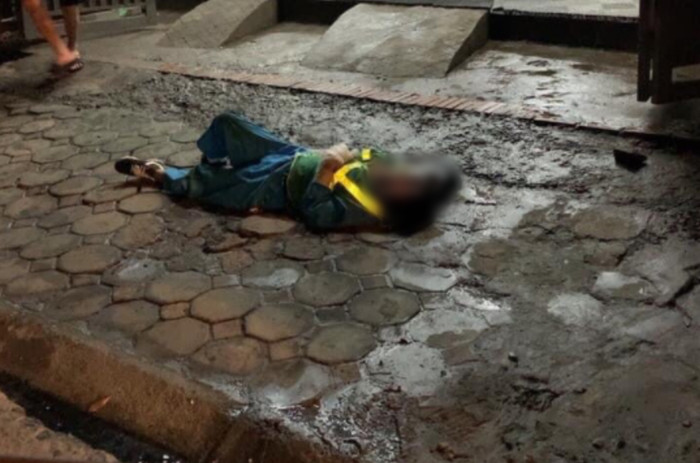 Hiện trường xảy ra sự việc.