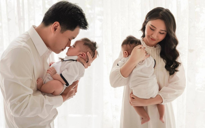 Phan Thành khoe quý tử hào môn, nhóc tỳ điển trai y hệt bố Ảnh 2