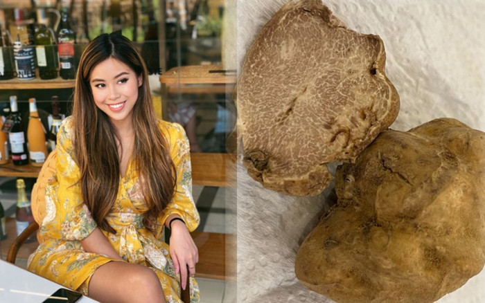 Đúng chất rich kid, Tiên Nguyễn ăn loại nấm được ví như kim cương, 2kg có giá hơn 1 tỷ đồng Ảnh 2