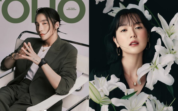 Sơn Tùng và Hải Tú cùng xuất hiện trên tạp chí, tin đồn chủ tịch gây khó cho nhãn hàng bị 'đào lại' Ảnh 2