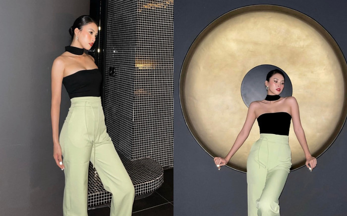 Tiểu Vy đẹp mê man với croptop, không cần rượu mà dân tình tự khắc say Ảnh 2