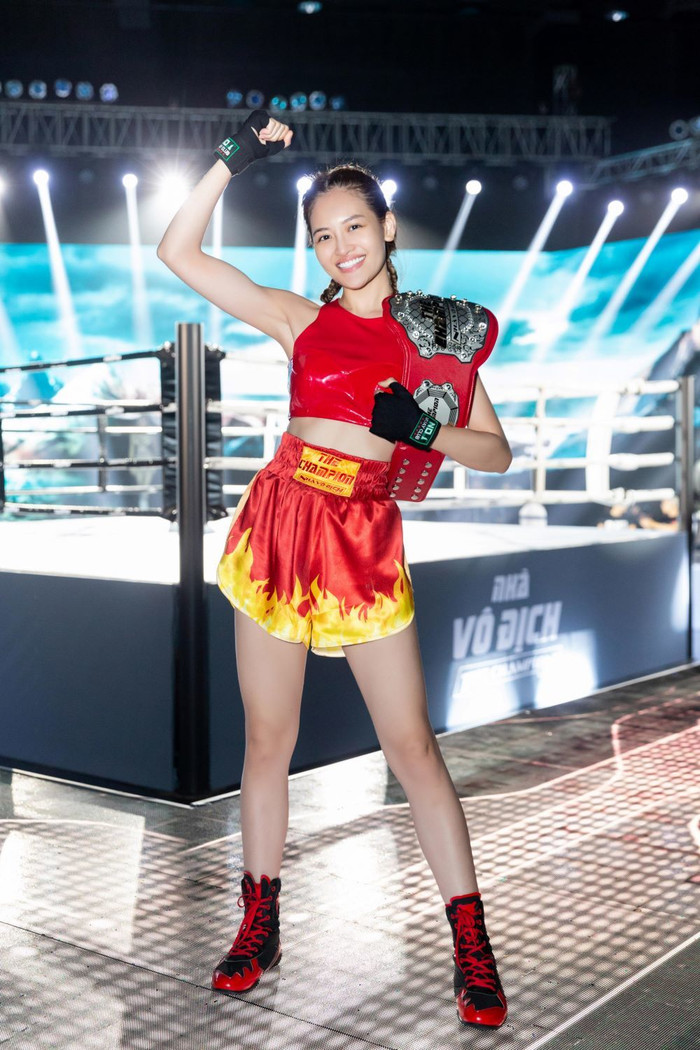 Diễn viên Thùy Anh tại The Champion 2021