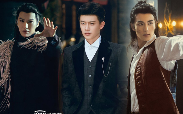 Dàn nam phụ cực phẩm tranh giành 'spotlight' với Nhậm Gia Luân trong bộ poster đóng máy 'Thỉnh quân' Ảnh 2