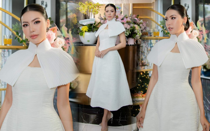 Minh Tú xuất hiện rạng rỡ, đẹp như tranh vẽ sau tuyên bố lấy chồng Ảnh 2