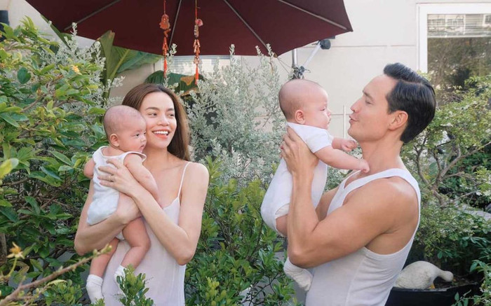 Lisa - Leon nhà Hồ Ngọc Hà đoàn tụ ông bà nội, ríu rít bập bẹ đáng yêu khó cưỡng Ảnh 2