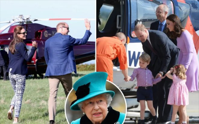 Nữ hoàng xin William 'đừng đi trực thăng với Kate và các con' Ảnh 2