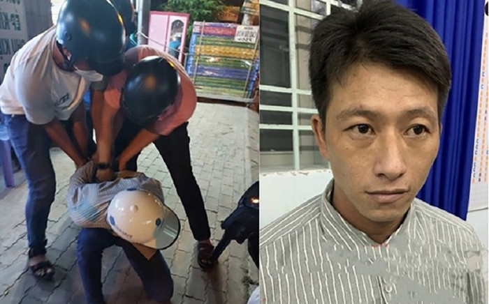 Đã bắt được nam thanh niên táo tợn giật túi xách của người phụ nữ đứng trước tiệm làm tóc Ảnh 2