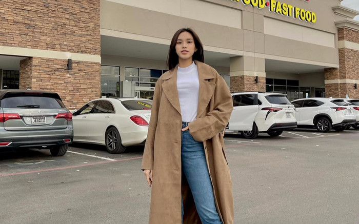 Đỗ Thị Hà lên đồ đi chợ tại Mỹ, nhìn đơn giản mà fan cho ngay điểm 10 Ảnh 2