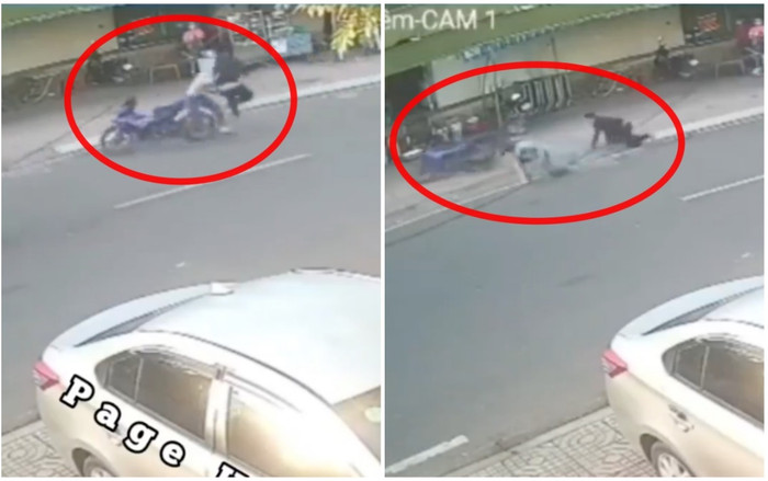 Clip: Cao nhân 'lăng ba vi bộ' rồi tung 'nộ long cước' đạp ngã tên trộm như phim hành động Ảnh 2