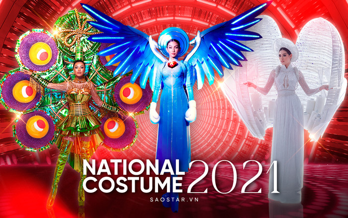 5 thiết kế National Costume của nhan sắc Việt 2021: Bánh Tét - Thiên thần ghi điểm trọn vẹn Ảnh 2
