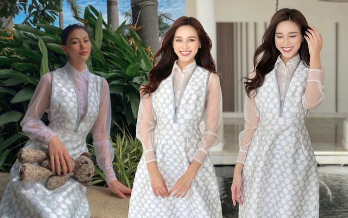 Đỗ Thị Hà đụng hàng Phương Khánh: Nhìn qua ảnh cũng đoán được fan sẽ khen ai hơn Ảnh 2