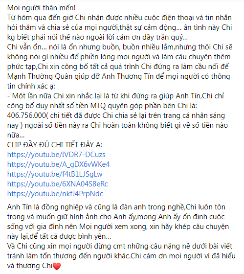 Giữa ồn ào với nghệ sĩ Thương Tín, Trịnh Kim Chi 'buồn nhiều lắm' nhưng vẫn giữ hình ảnh cho đàn anh Ảnh 3