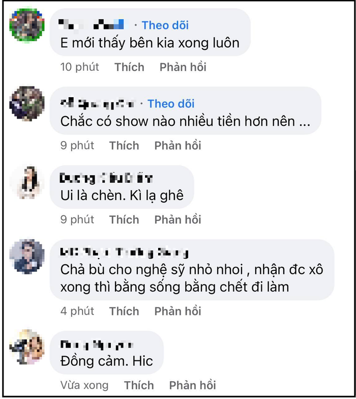 Bên dưới bài viết, nhiều người cũng bày tỏ sự đồng cảm với NTK Minh Châu cũng như bức xúc trước thái độ làm việc của người mẫu này.