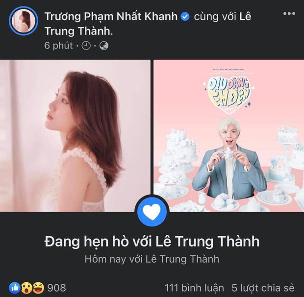 Erik công khai có bạn gái, đăng chế độ 'hẹn hò' lên Facebook Ảnh 2